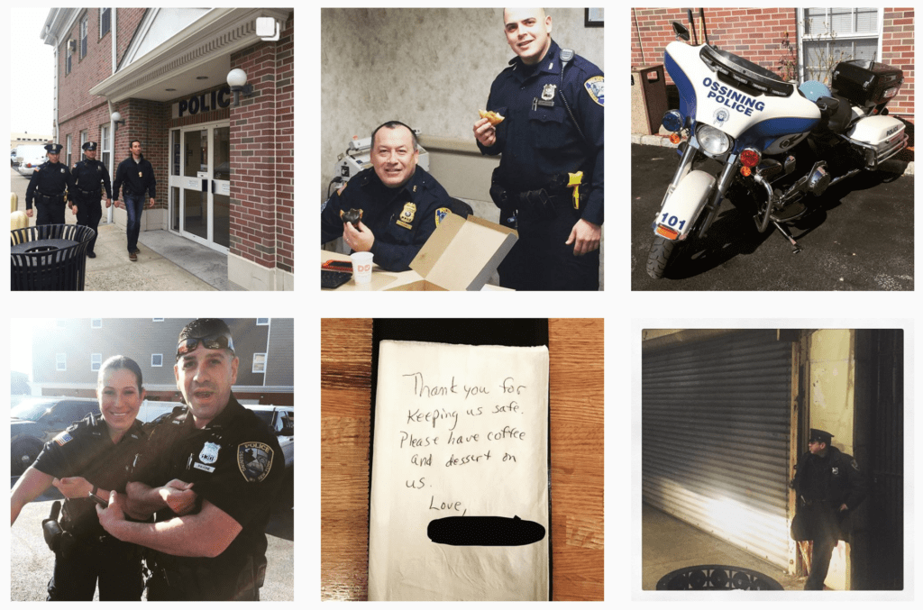 Ossining Police Instagram Account