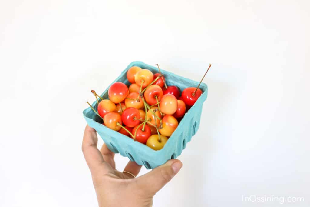 Cherries from the market