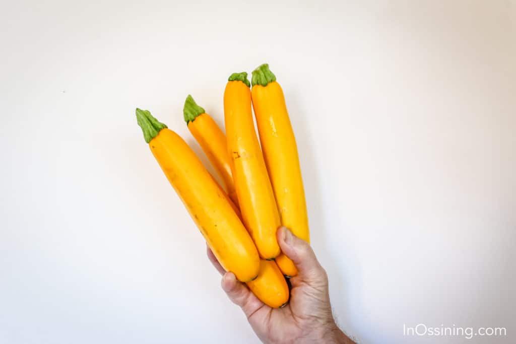 Yellow zucchini 