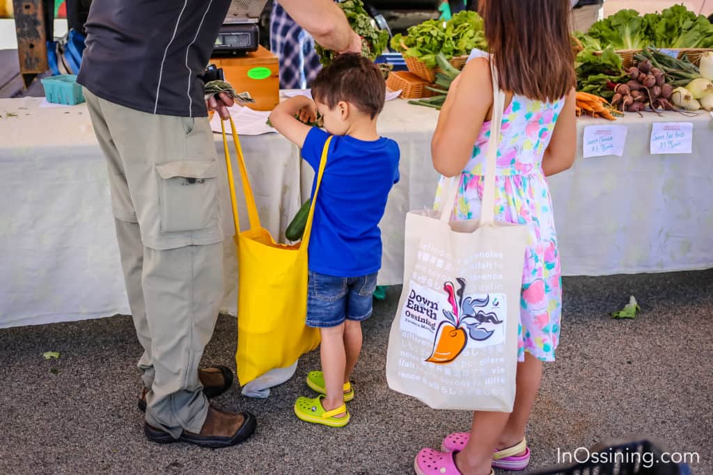 Farmers Market with Kids