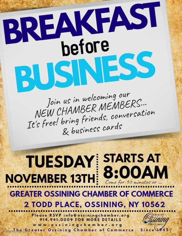 Networking business meeting Ossining