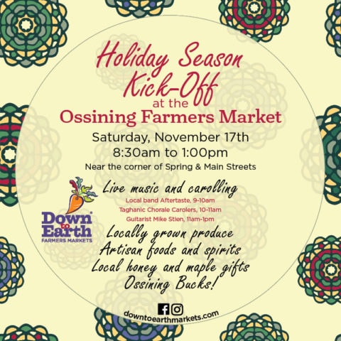 Holiday's at the farmers market