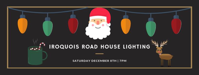 Iroquis Road Christmas Lights