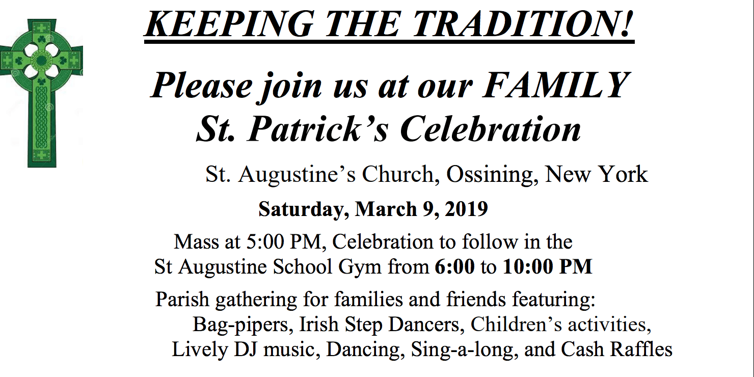 St. Patrick’s Family Celebration