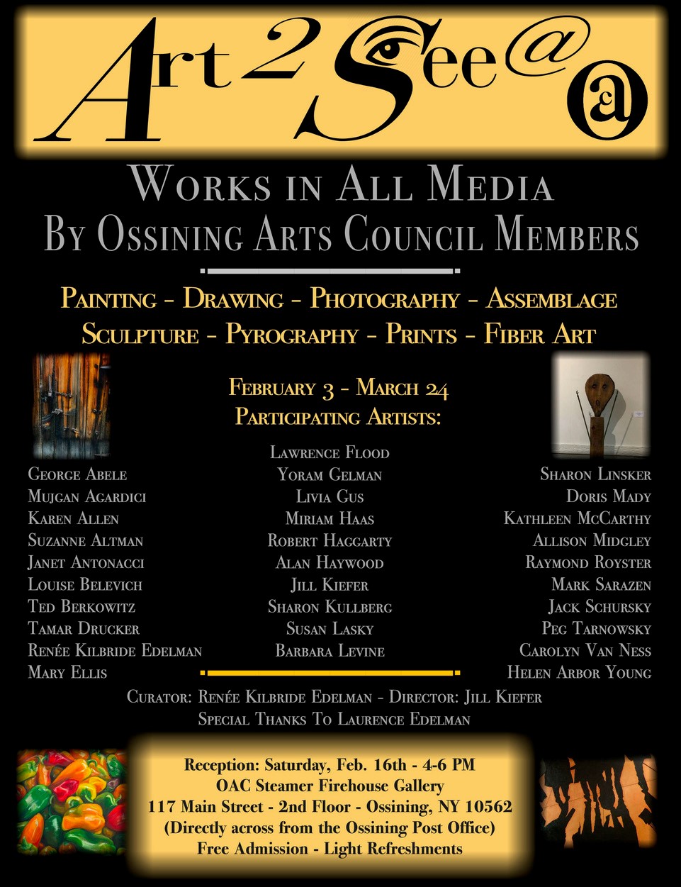 Art to see, Ossining art council