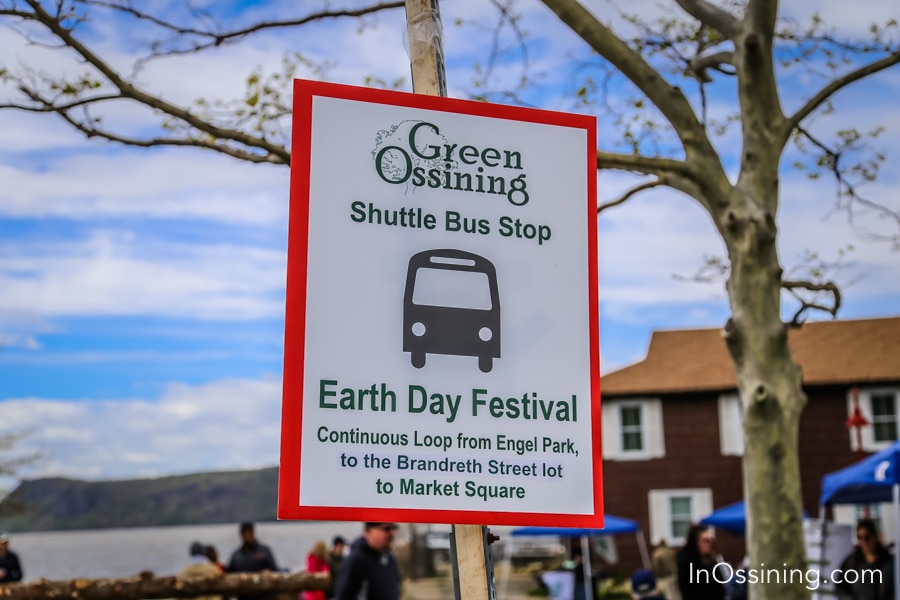 Green Ossining Shuttle Bus Stop