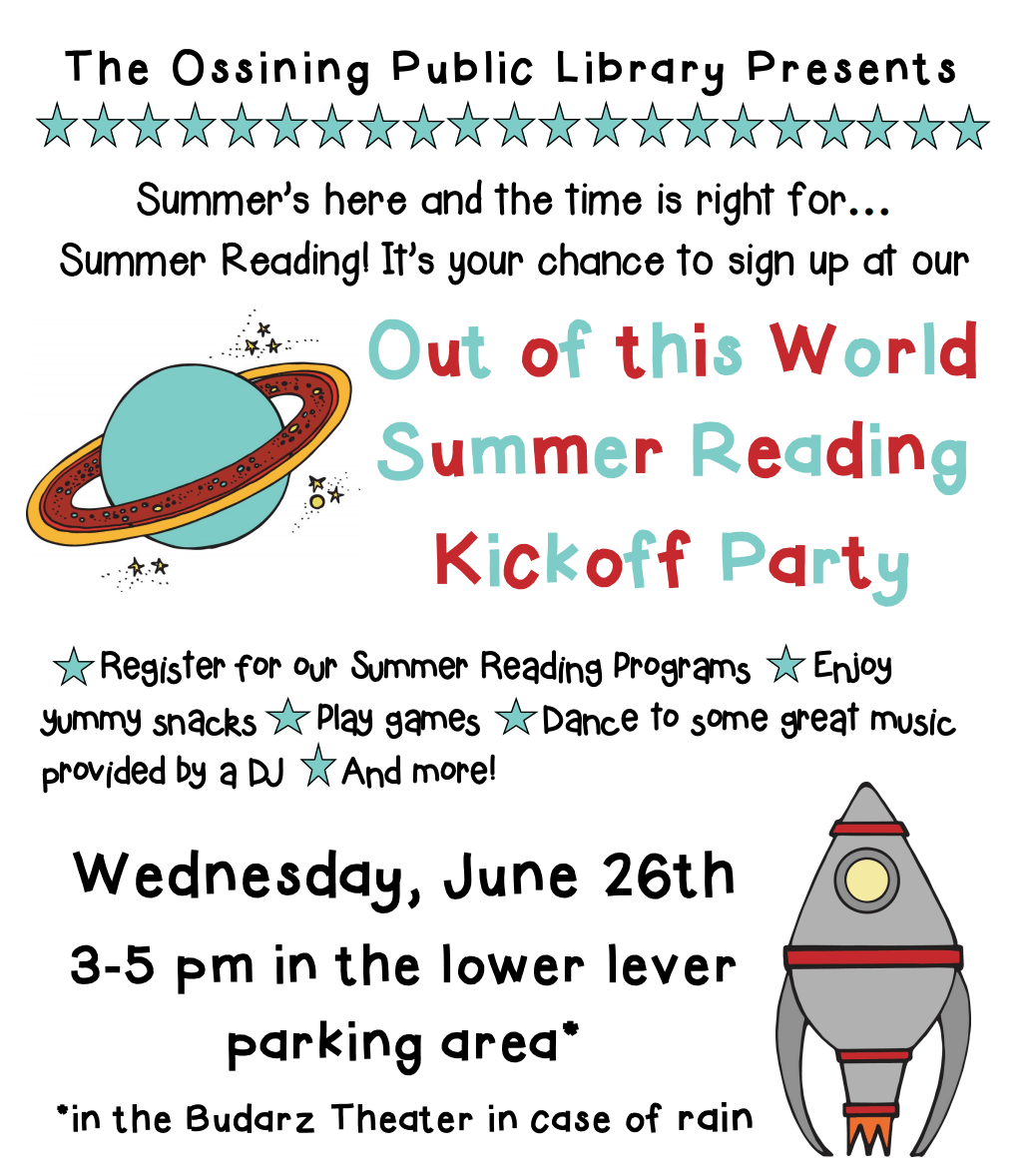 Summer Reading Kickoff Party