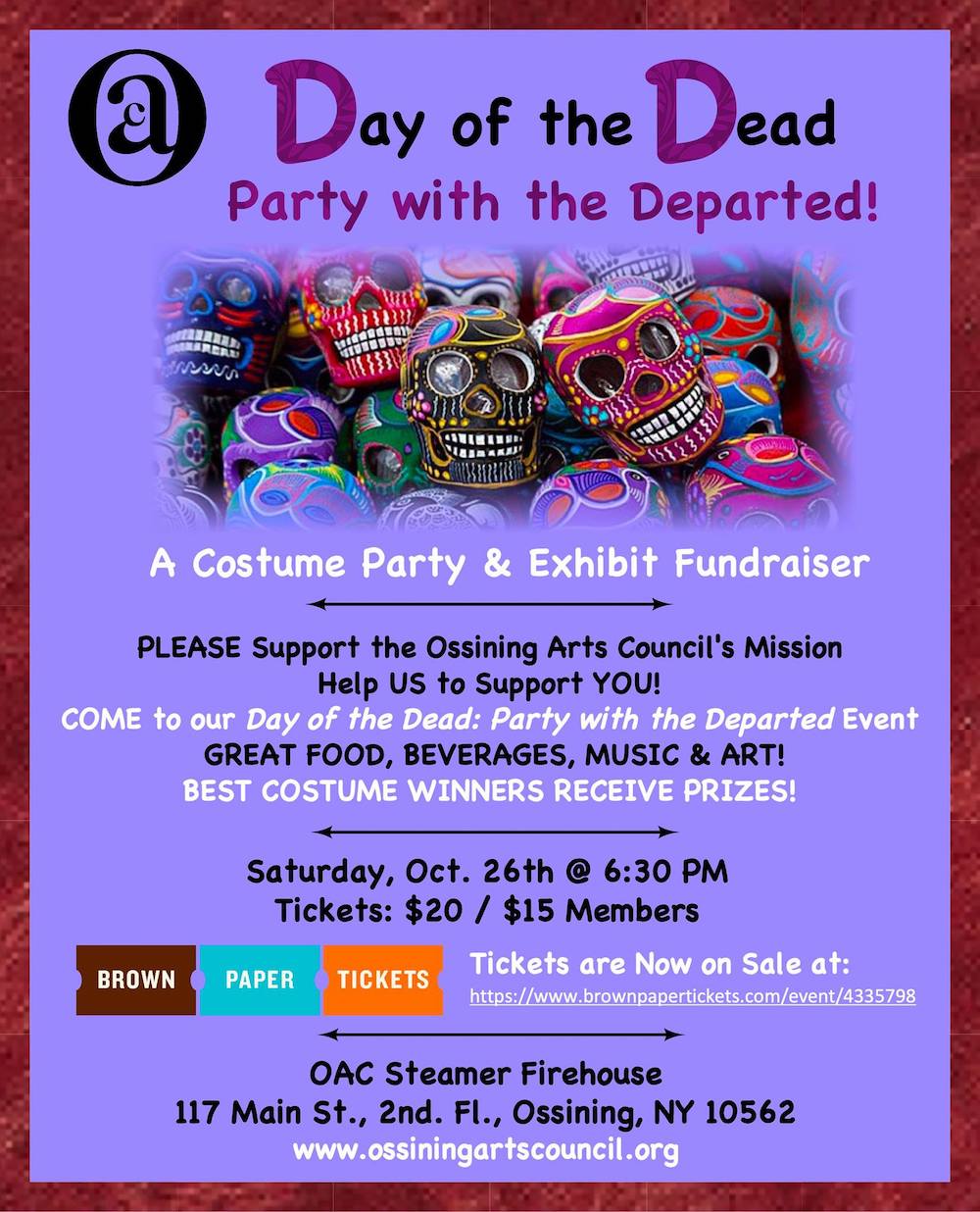 OAC Day of the Dead: Party with the Departed