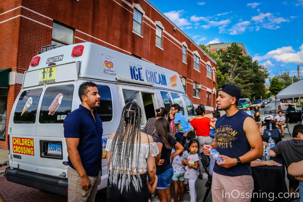 Ice Cream Truck at the grand opening of the Karma Market