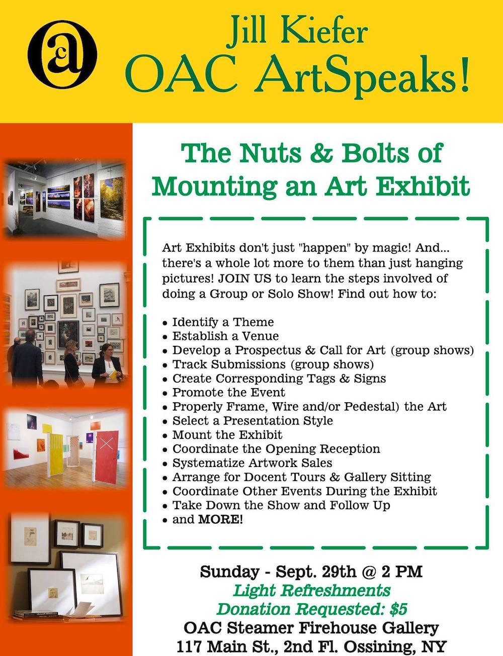 ArtSpeaks Ossining Arts Council