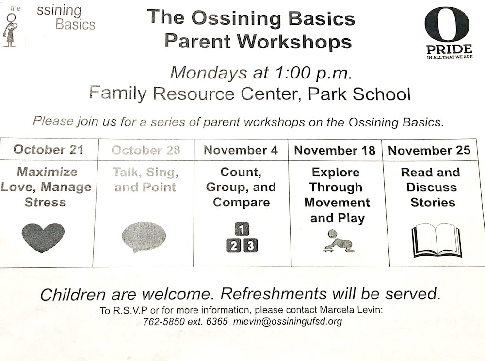 Ossining Basics Workshops