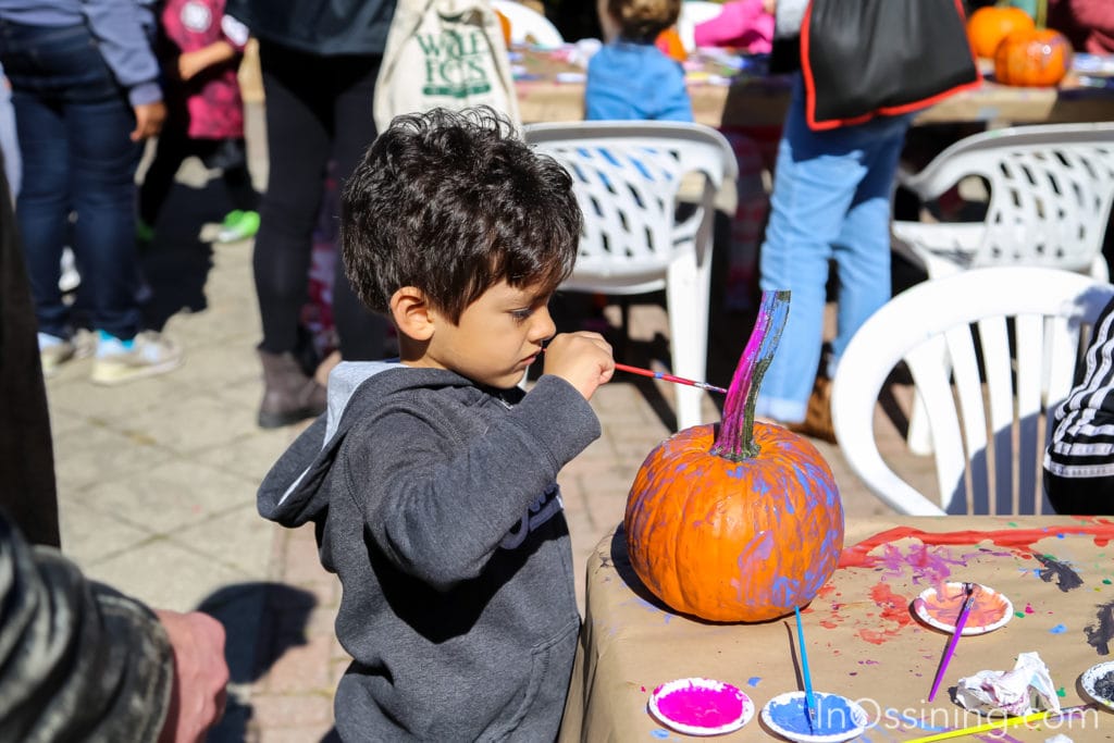 Pumpkin Painting Ossining Family Fall Day