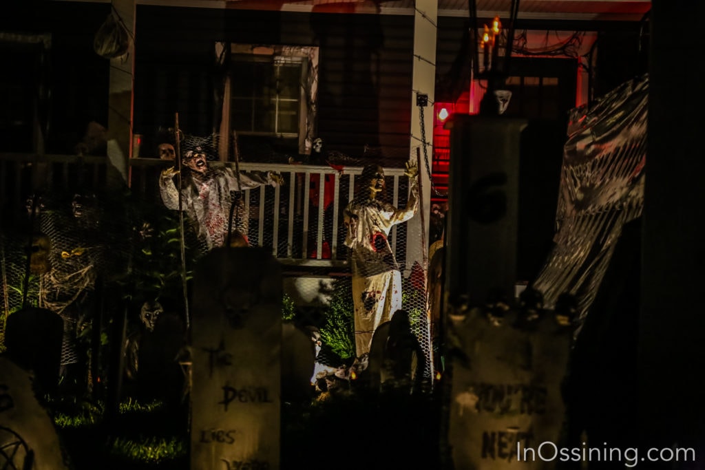 Halloween in Ossining Scary House