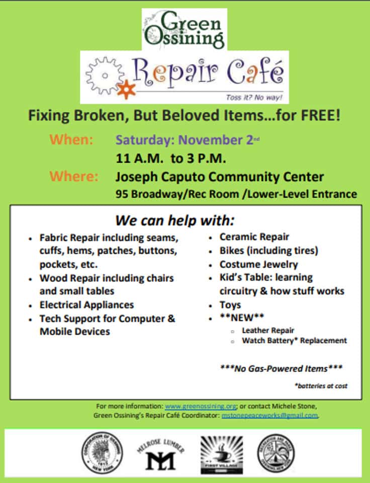 Repair cafe ossining