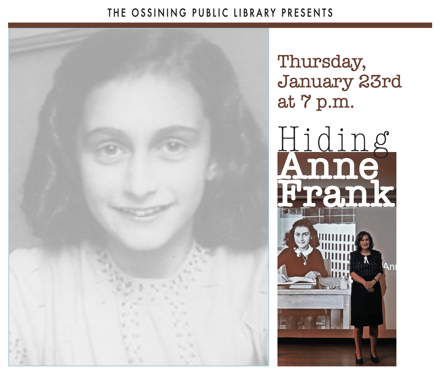 Anne Frank Ossining