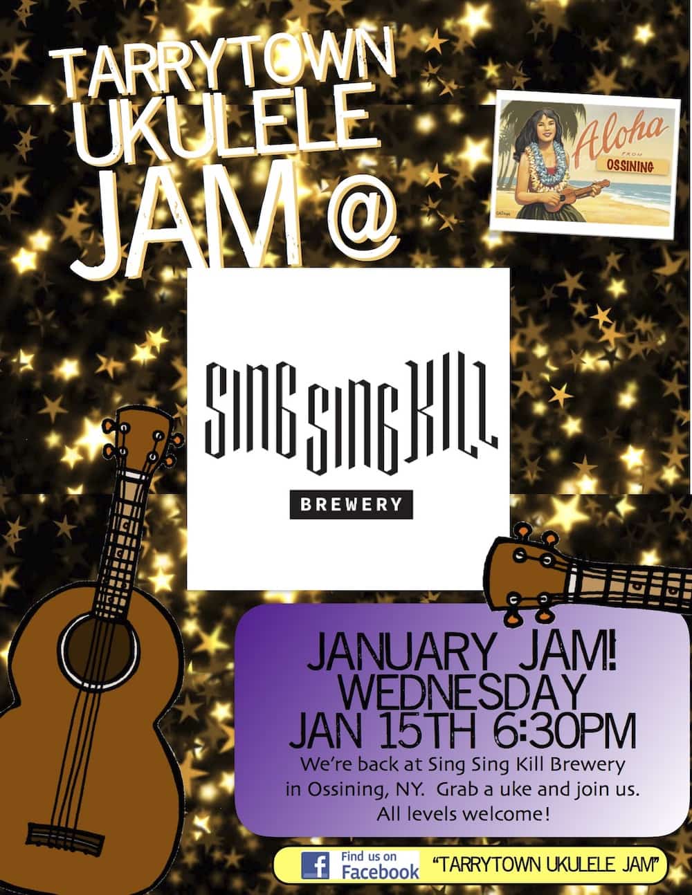 Open Ukulele Jam @ Sing Sing Kill Brewery