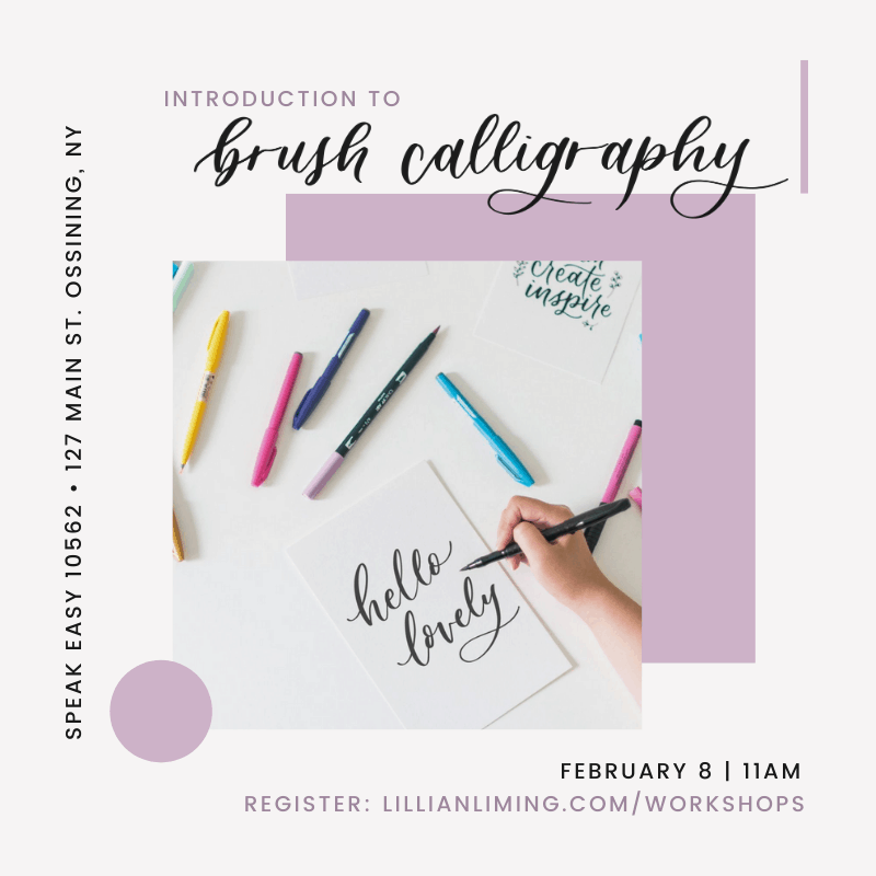Intro to Brush Calligraphy