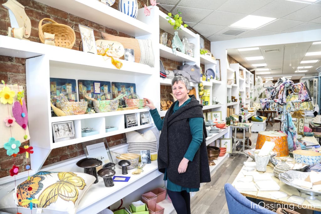 Melita Silva in her shop