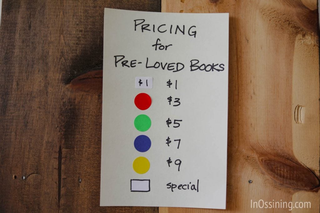 Affordable prices at the bookstore in Ossining